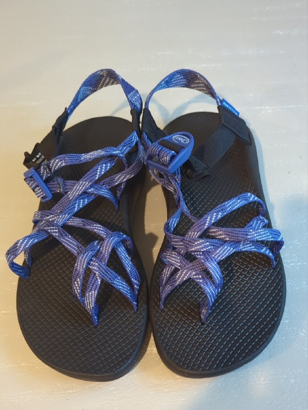 Chaco Womens Z/Cloud X2 Sandals - Overhaul Blue size 10 image 2